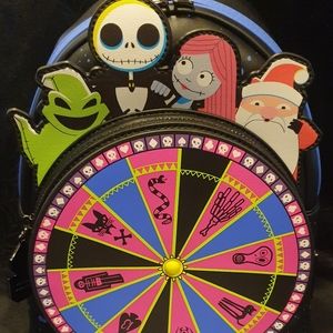 NWT NBC Spinning Wheel Minibackpack & Oogieboogie pocket pop keychain